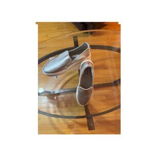 Birdies The Swift Sneaker Gold Leather Sz 6.5